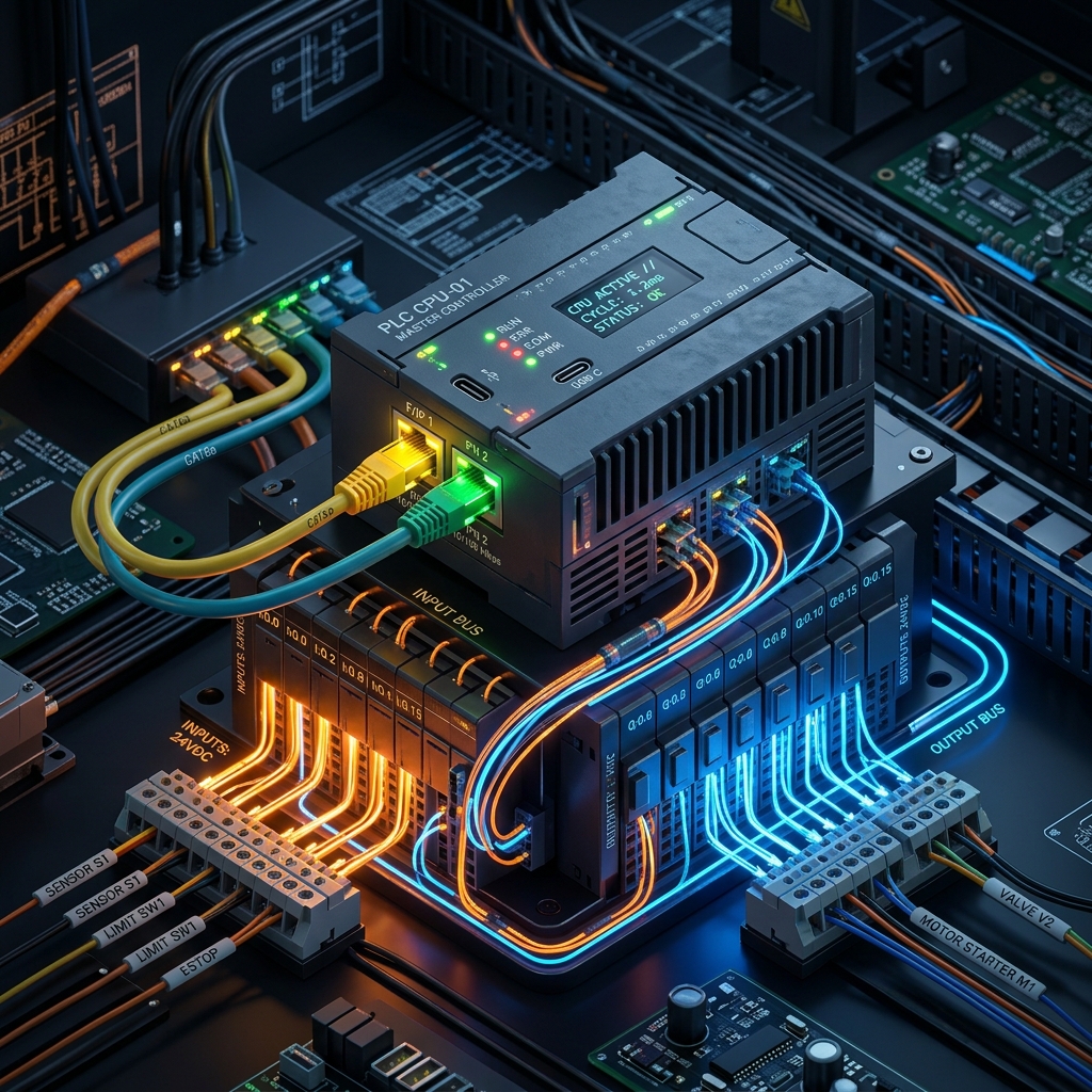 Qué es un PLC Controlador Lógico Programable Guía Completa