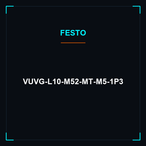 Válvula Solenoide Festo Compacta 5/2 Vías - VUVG-L10-M52-MT-M5-1P3 en Saltillo